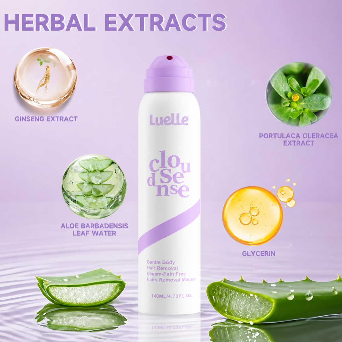 Luelle Smooth Hair Removal Spray