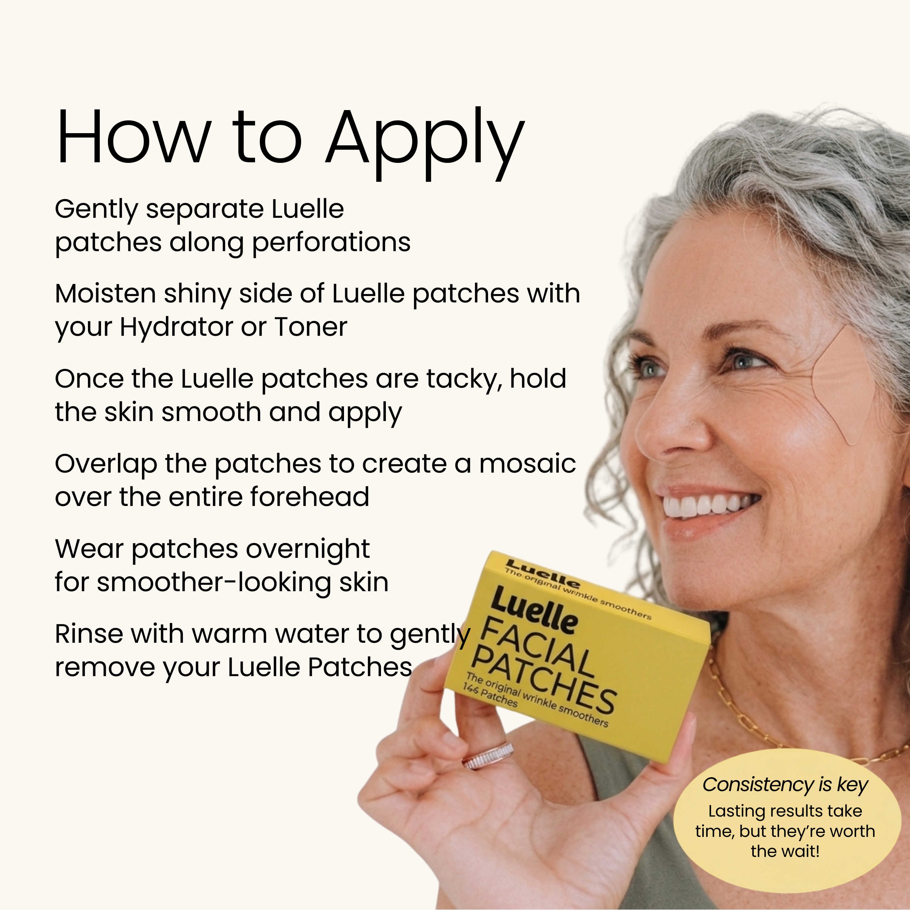 Luelle Wrinkle Smoothing Patches